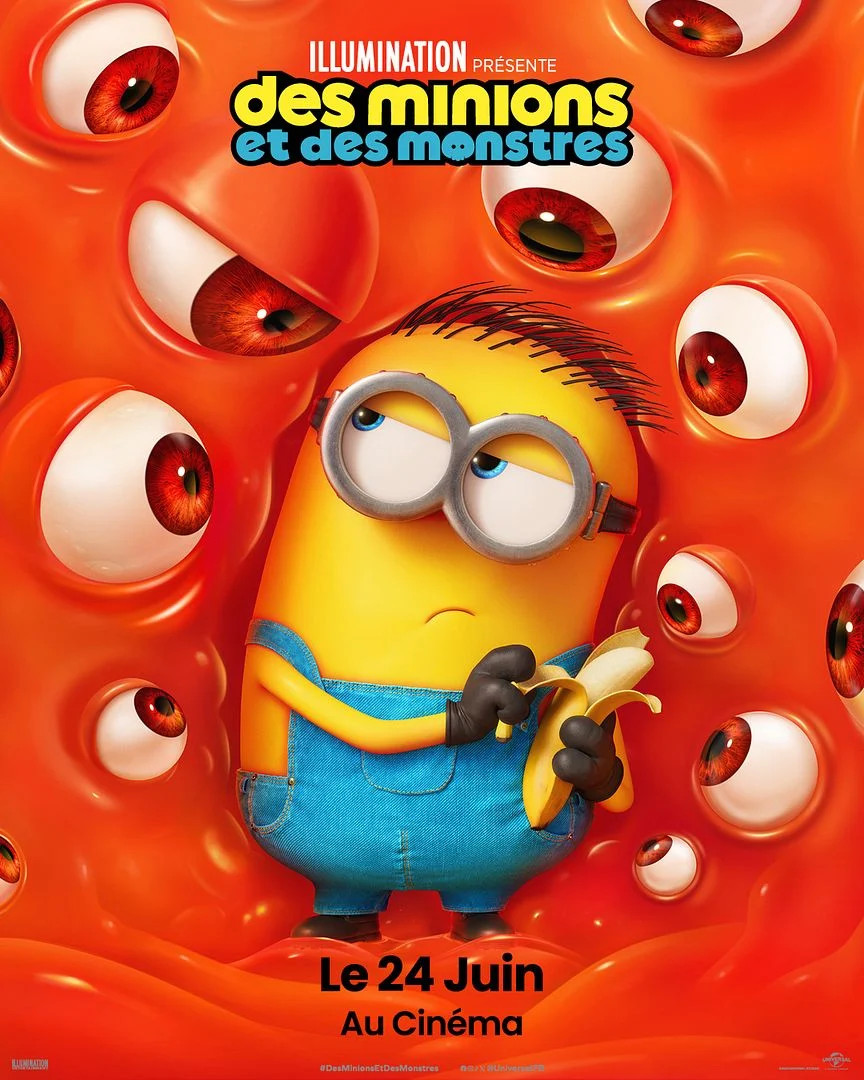 poster de Des Minions et des monstres