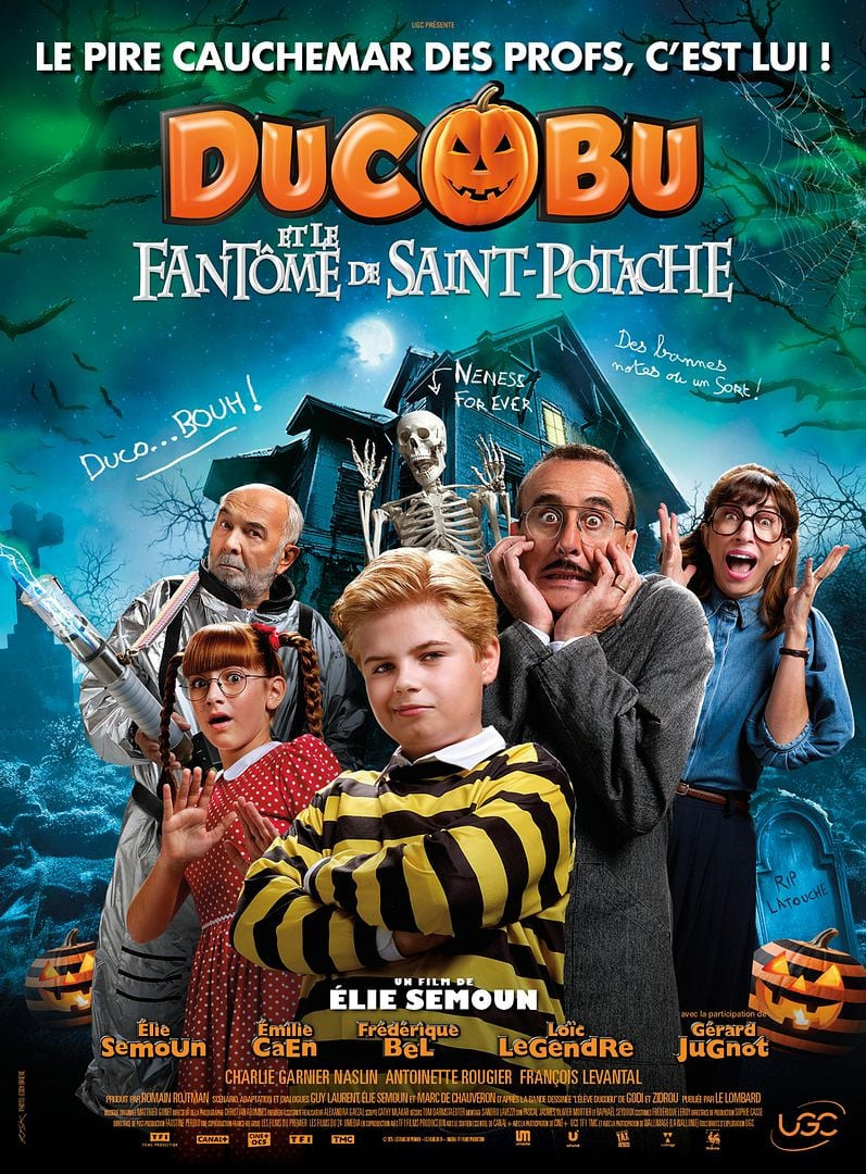 poster de Ducobu et le fantôme de Saint-Potache