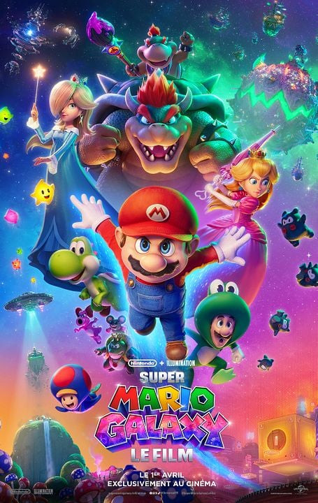 poster de Super mario galaxy - le film